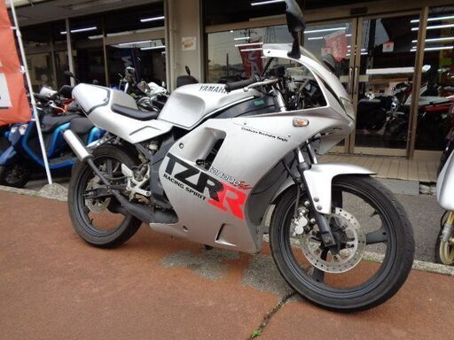 NO.4257　ＴＺＲ５０Ｒ　水冷２サイクル７．２馬力エンジン　６速ギヤ　セル付き　シルバー　☆彡