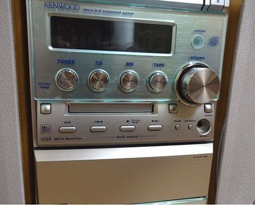KENWOOD MDコンポ CD/チューナー/カセット RXD-SK3MD リモコン