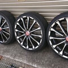 ★レア人気ホイールPANDORA【LUGTEC ARROWS】パンドラ ラグテック アロウズ17インチ4穴100４本セット