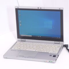 中古良品 日本製 10インチ ノートパソコン Panasonic CF-RZ4D11CS 高速SSD 第5世代 CoreM 8GB 無線 Bluetooth カメラ Win10 Office済 中古良品 日本製 10インチ ノートパソコン Panasonic CF-RZ4D11CS 高速