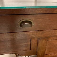 1910年代　アンティーク　レジ　ショーケース台