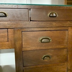 1910年代　アンティーク　レジ　ショーケース台