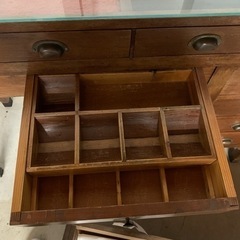 1910年代　アンティーク　レジ　ショーケース台