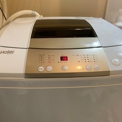 洗濯機(お譲り先決定)