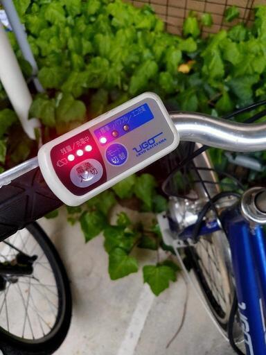 サンヨー　電動自転車　実働品　充電器、バッテリー付き