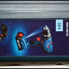 未開封 ボッシュ GSR18V-21 コードレスドライバードリル 18V ドリルドライバ BOSCH