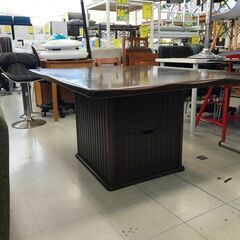 カリモク家具 ダイニングテーブル 幅(W)1400mm × 奥行(D)105mm × 高さ 