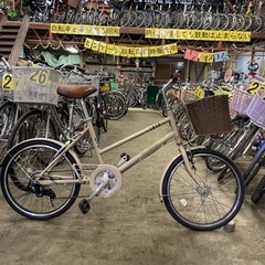 2355】【お取り置き中】ミニベロ ブリヂストン マークローザ 20インチ