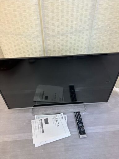 Y　TOSHIBA REGZA 42J8 42インチ 液晶テレビ フルHD リモコン付き レグザエンジンCEVO 東芝 レグザ 　2015年製　現状品