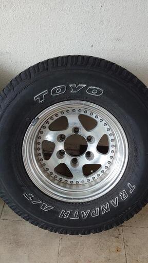 ４駆タイヤ １５インチアルミホイール ４ＷＤ ＡＷ