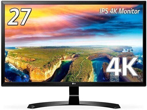 LG モニター ディスプレイ 27インチ/4K/IPS (27UD58-B)