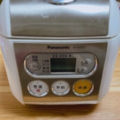 【4/22or23引取希望】炊飯器Panasonic 3合