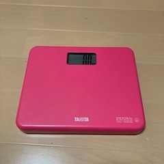 (取引終了)タニタ体重計HD660 ピンク