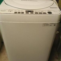商談中！ＳＨＡＲＰ　全自動電気洗濯機　ＥＳ－Ｇ６０ＵＣ　２０１９...