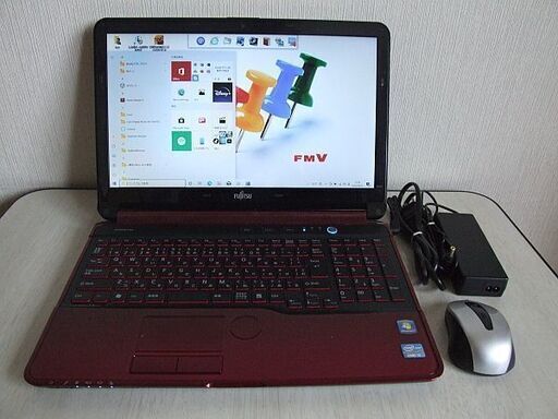 高速SSD240GB搭載　第三世代 Core i5-3210M　Fujitsu LIFEBOOK AH54/H ノートパソコン　(a211)