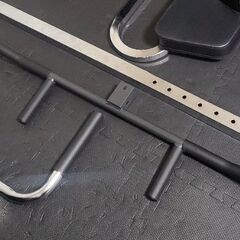 Ironmaster スーパーベンチPro用のチンアップバーとディップスハンドル