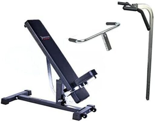 Ironmaster スーパーベンチPro用のチンアップバーとディップスハンドル