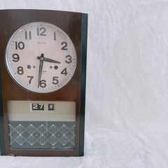 【SEIKO】1ヶ月巻掛時計　ボンボン時計