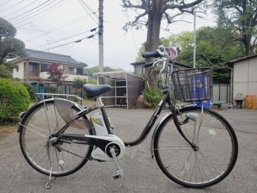 ①ET2953番⭐️電動自転車Panasonic ビビ  END63⭐️
