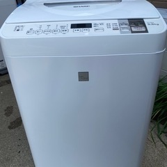 分解槽洗浄済‼️2016年製 シャープ 5.5kg/3.5kg洗濯乾燥機 keyword キーワードホワイト EST5E4KW(0413c) 分解槽洗浄済‼️2016年製 シャープ 5.5kg/3.5kg洗濯乾燥機 keyword