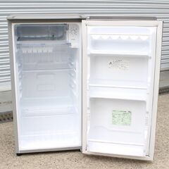 格安配送料あり！アクア 2021年製 AQR-8G-S  1ドア /右開きタイプ T804) AQUA 1ドア 75L 2021年製 AQR-8G(S) 右開き 静音化設計