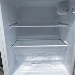 【RKGRE-878】特価！ハイアール/85L 2ドア冷凍冷蔵庫/BR-85A/中古品/2021年製/当社より近隣無料配達！