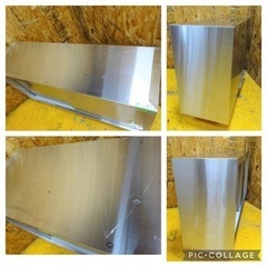 652-03)業務用 ステンレス 吊り戸棚 吊り棚 収納棚 棚調節可