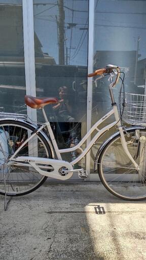 子乗せ自転車 Maoly マオリー 武田産業 ホワイト OGKキッズシート付