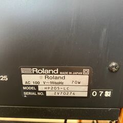☆307 Roland ローランド 電子ピアノ 2007年製【リサイクルマート 