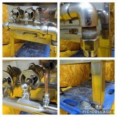 (653-0) 北沢産業 キタザワ 2口 ガスローレンジ 都市ガス用 W360D620H490 業務用 中古 厨房 ガスコンロ 飲食店 店舗