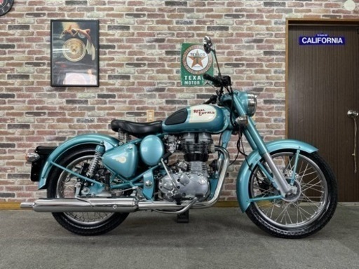 【車検付低走行！外装超美車好調新古車レベル♪タイヤほぼ新品】 ロイヤルエンフィールド クラシック350  ENFIELD CLASSIC  【動画有】