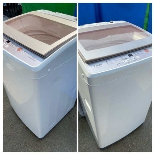 分解槽洗浄済‼️2018年製 AQUA アクア AQW-GV70G [全自動洗濯機 7.0kg