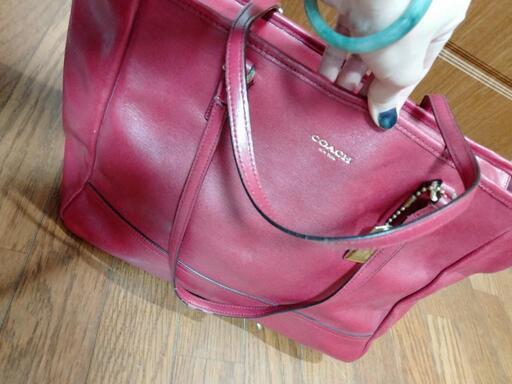 COACHバッグ　中古品　7年前　天神岩田　8万くらい買った