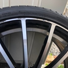 BADX ロクサーニ632 19インチ　タイヤバリ溝