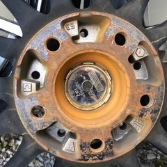 BADX ロクサーニ632 19インチ　タイヤバリ溝