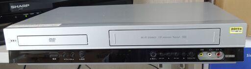VHS ビデオカセットレコーダー DVDプレーヤー DVCR-R300 エルジー電子ジャパン株式会社
