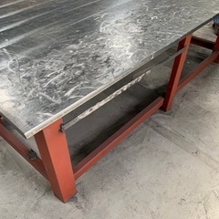 定盤　作業台　鉄板500kg 溶接台