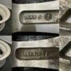 三菱 純正OPホイール M SPIRITS 15インチ 4本 5J4HPCD100+35 x2 44J4HPCD100+35 x2 三菱アイ用　(VHL237) クレジットカード QRコード決済可能