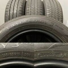 TOYO NANOENERGY 3 plus 195/65R15 15インチ 夏タイヤ 4本 2018年製 バリ