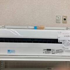 三菱　ルームエアコン　MSZ-GE2219-W　2019年製　KJ535