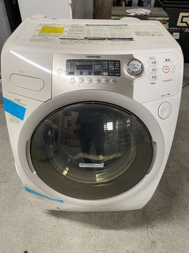【大容量】TOSHIBA ドラム式洗濯機 9.0kg TW-G500L 2010年製 通電確認済み  早いもの勝ち！ 直接引取優先