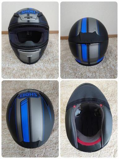 【値下げ3万5千円→3万】 ショウエイ(SHOEI) バイクヘルメット フルフェイス Z-7 FLAGGER(フラッガー) TC-2(BLUE/BLACK) L(59cm)