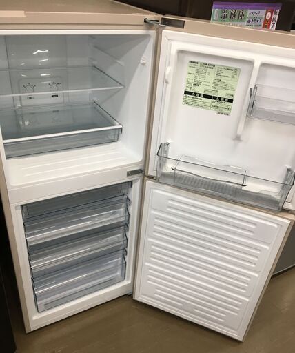 ツインバード 冷蔵庫 KHR-EJ15 2019年 おしゃれ M0153-