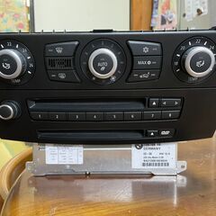 値下げ！525i　ABA-NU25　純正　オーディオ　CD　エアコンパネル