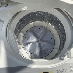 RKGSE-734】特価！シャープ/SHARP/5kg/全自動洗濯機/ES-GE5C-W/中古/2019年