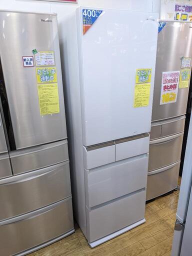 ⭐️ガラストップ⭐️2014年製 Panasonic 426L冷蔵庫 NR-E430GV パナソニック 日本製 大型冷蔵庫 ファミリー冷蔵庫