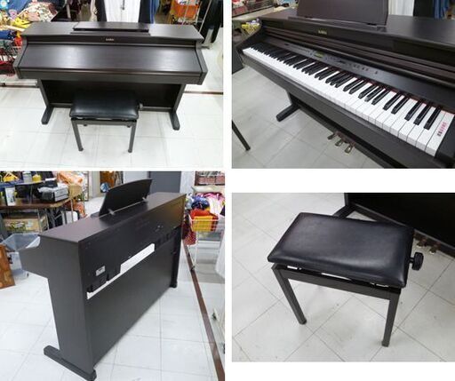 カワイ 電子ピアノ PW950 97年製 88鍵盤 木製鍵盤 椅子付 KAWAI 河合
