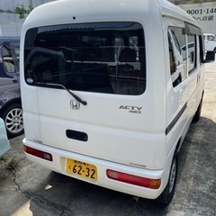検査5年6月まで　軽箱バン　ホンダアクティバン　4WD 5速マニュアル