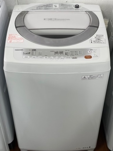 送料・設置込み　洗濯機　7kg TOSHIBA 2012年