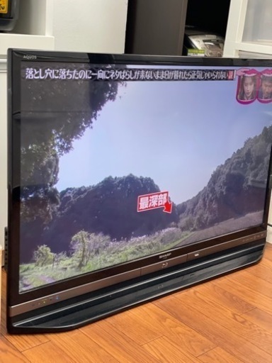送料・設置込み　液晶テレビ　40型　SHARP 2016年　テレビボードセット